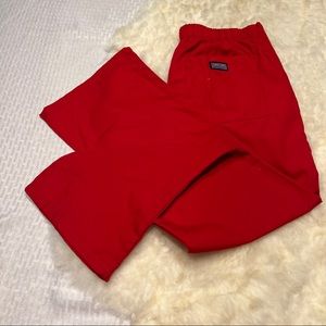 CHEROKEE RED SCRUB PANTS